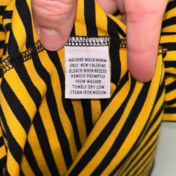 Polo Golf Ralph Lauren Mens Size XXL Yellow Black Stripes Us Open Oakmont - Picture 4 of 6